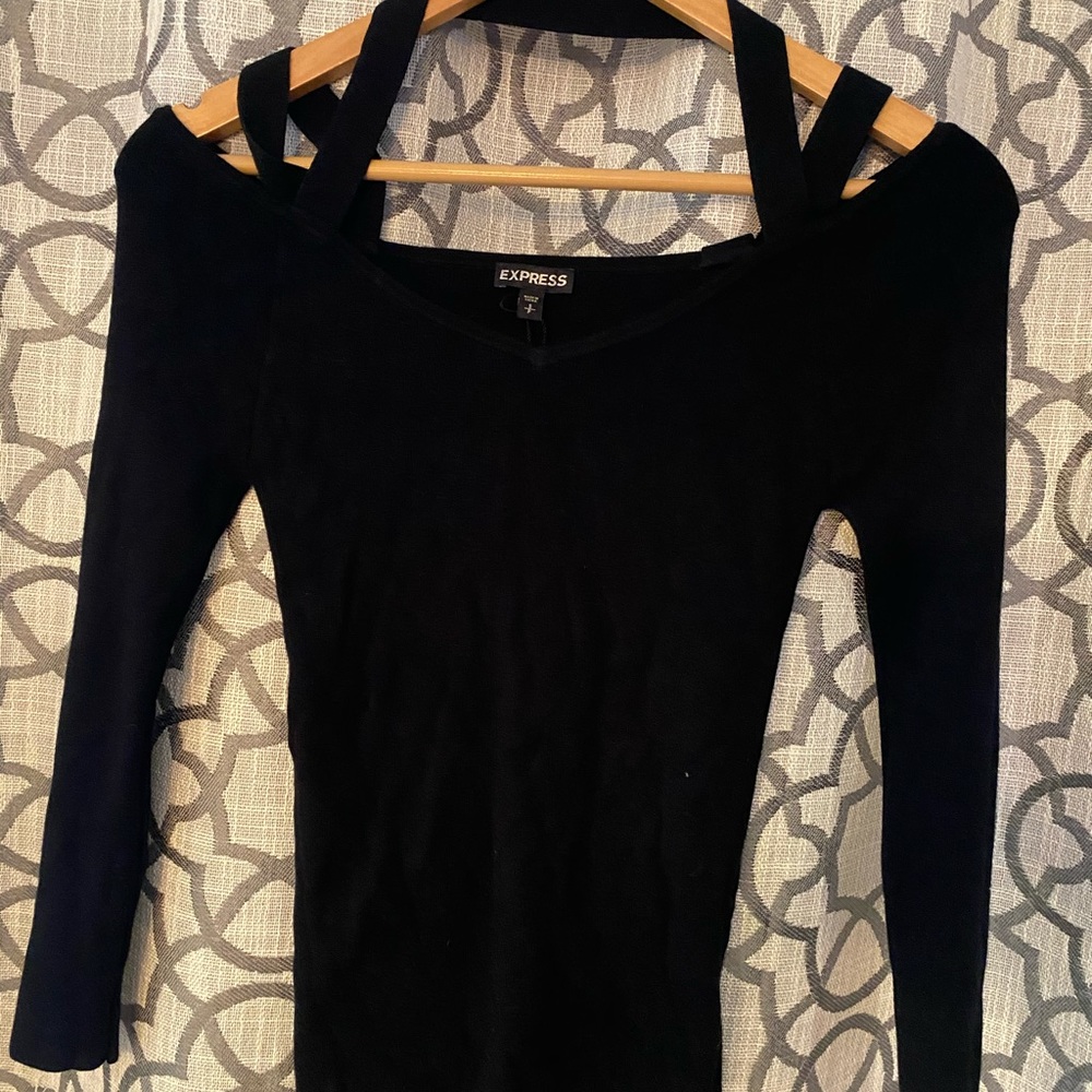Strappy long sleeve | Express